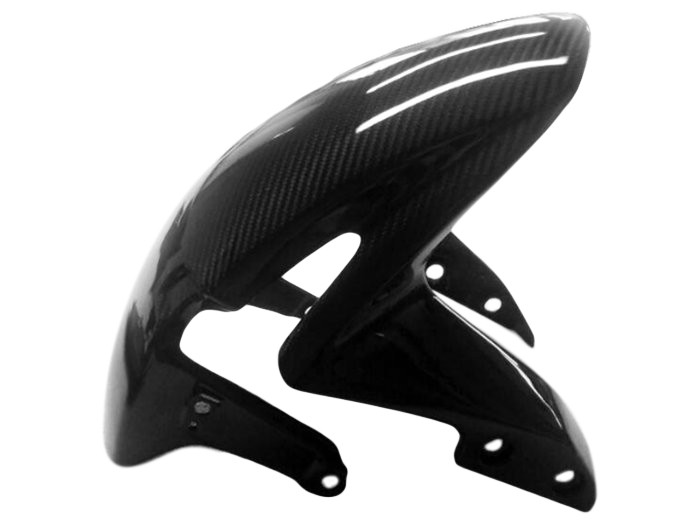 Front Fender in Glossy Twill Weave Carbon Fiber for Honda CBR600RR 2013-2020