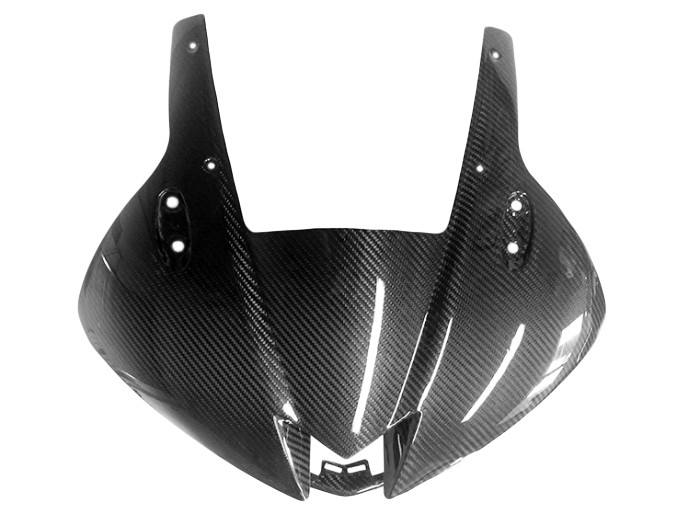 Front Fairing in Glossy Twill Weave Carbon Fiber for Honda CBR600RR 2013-2020