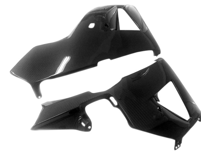 Belly Pan in Glossy Twill Weave Carbon Fiber for Honda CBR600RR 2013-2020