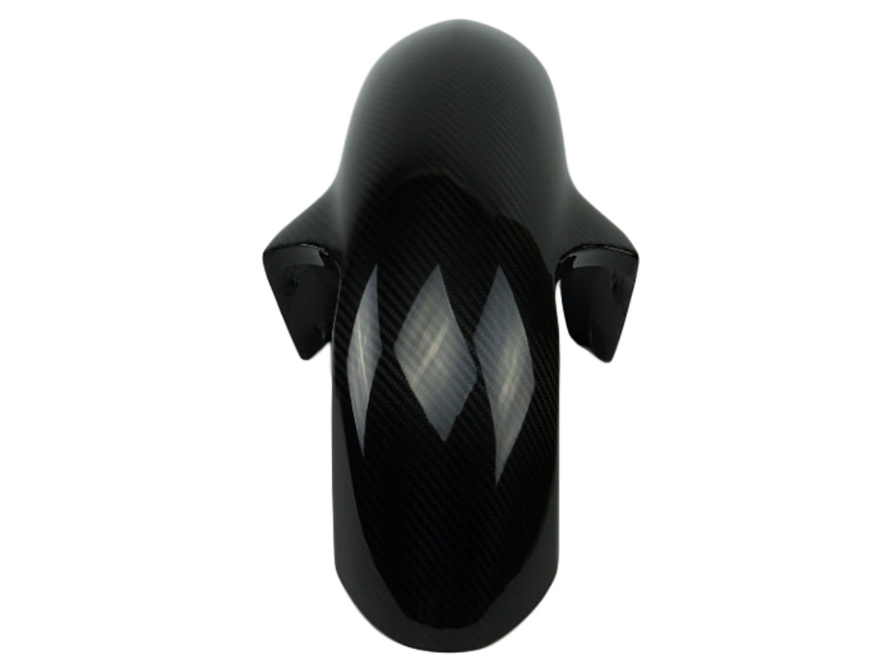 Front Fender in Glossy Twill Weave Carbon Fiber for BMW R1200RS 2015+