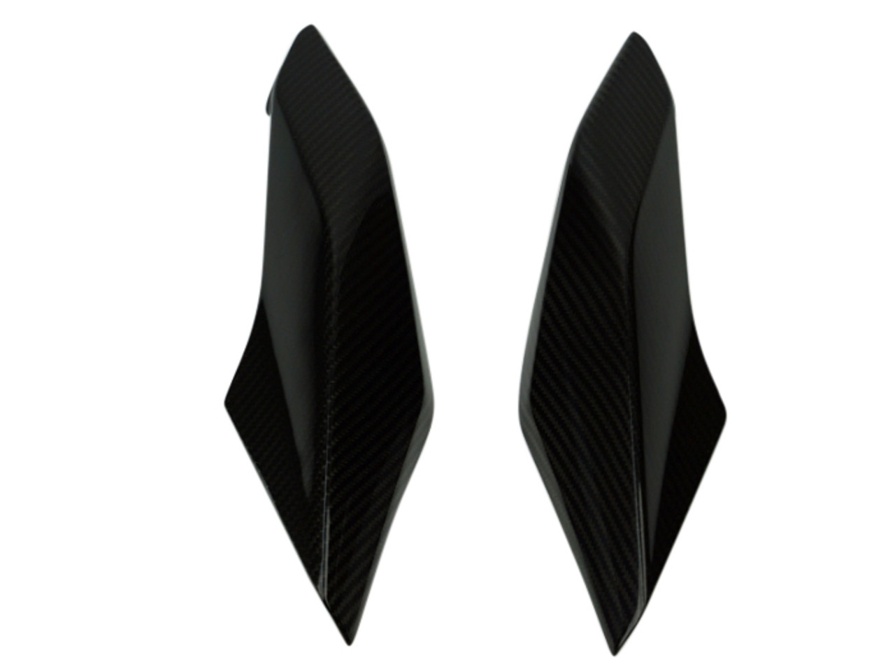 Tail Fairings in Glossy Twill Weave Carbon Fiber for BMW R1200R, RS 2015+