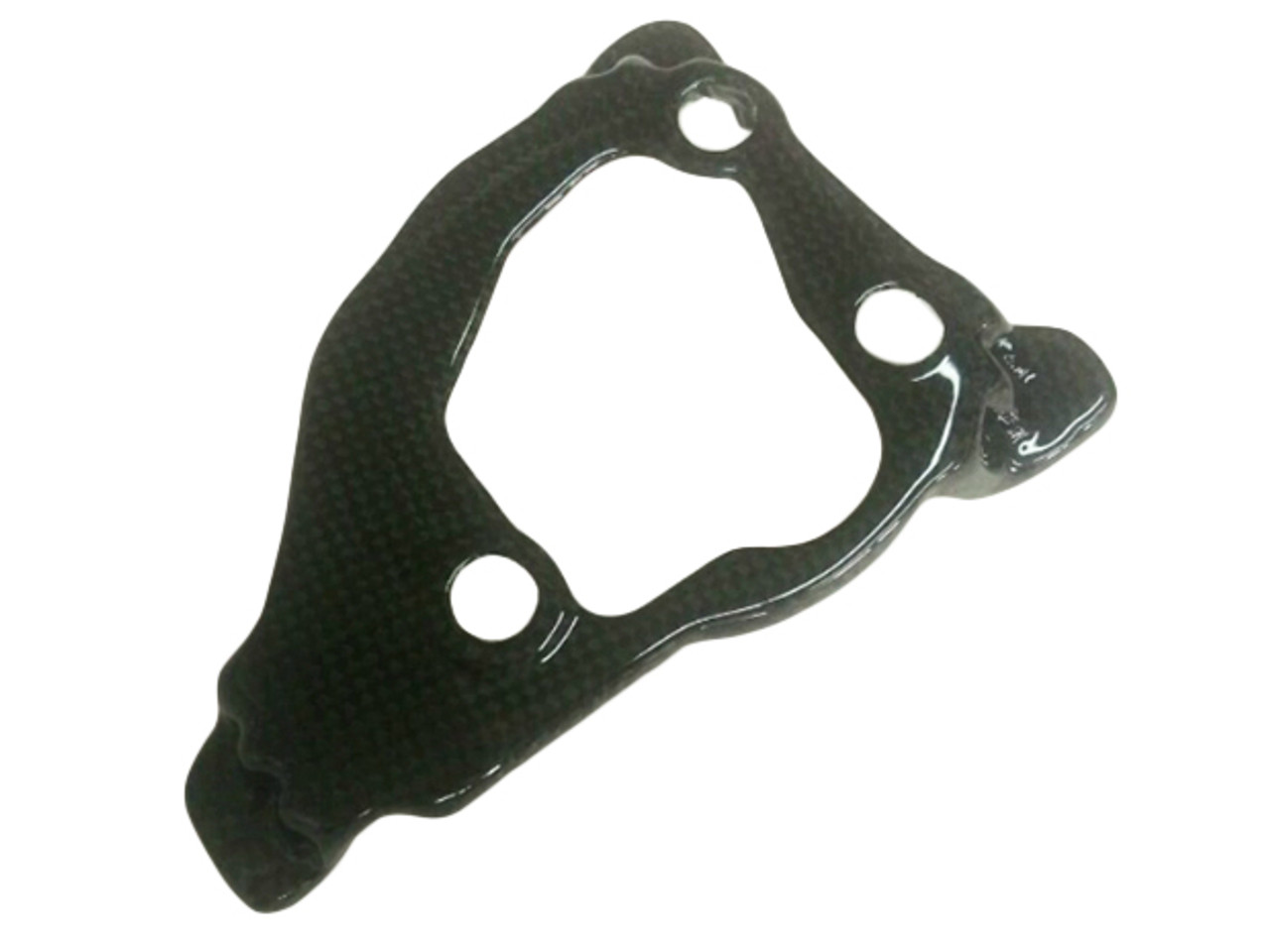 Instrument Bracket in Glossy Plain Weave Carbon Fiber for KTM 1290 Super Duke R