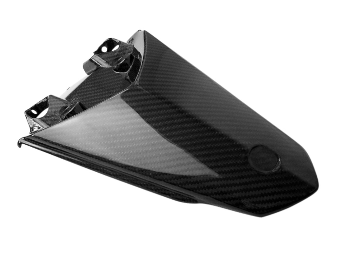 Seat Cowl in Glossy Twill Weave Carbon Fiber for Yamaha R1 2015+