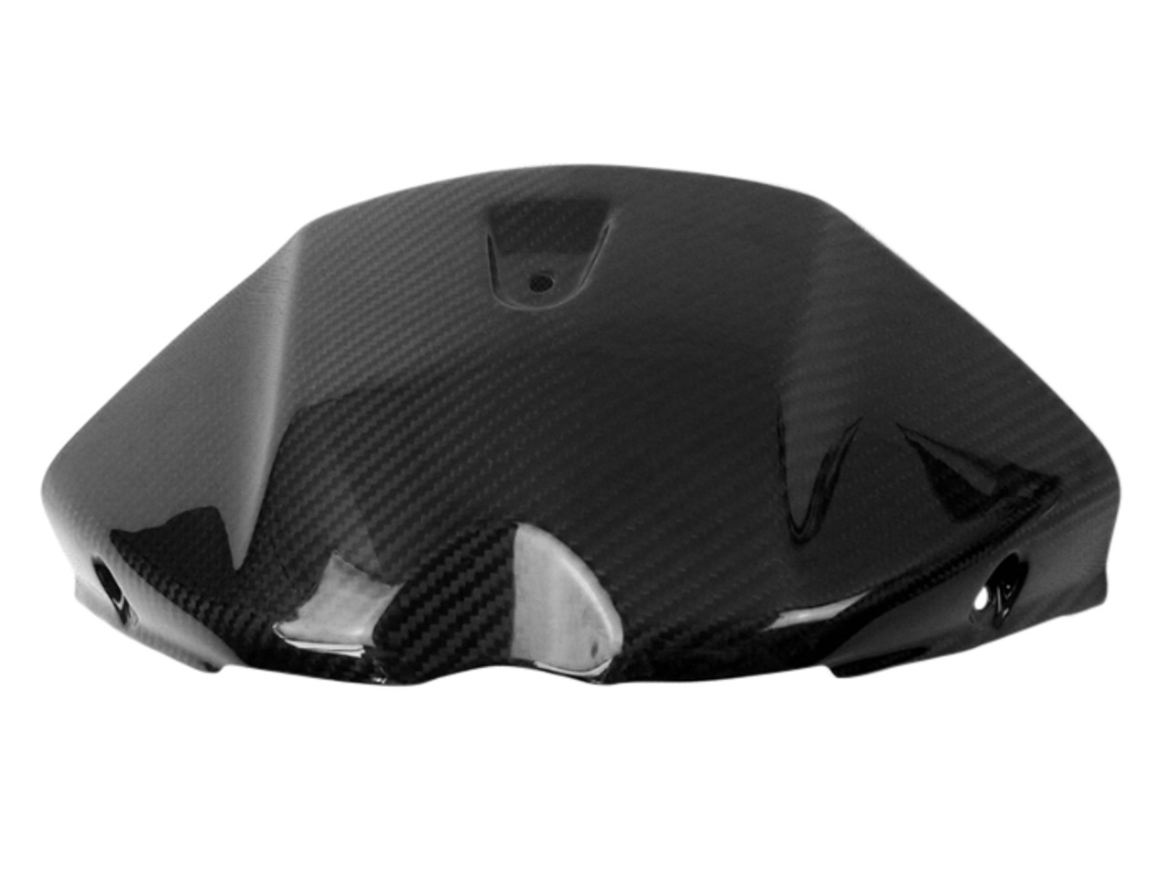 Tank Cover in Glossy Twill weave Carbon Fiber for Triumph Speed Triple 1050R 2016+
