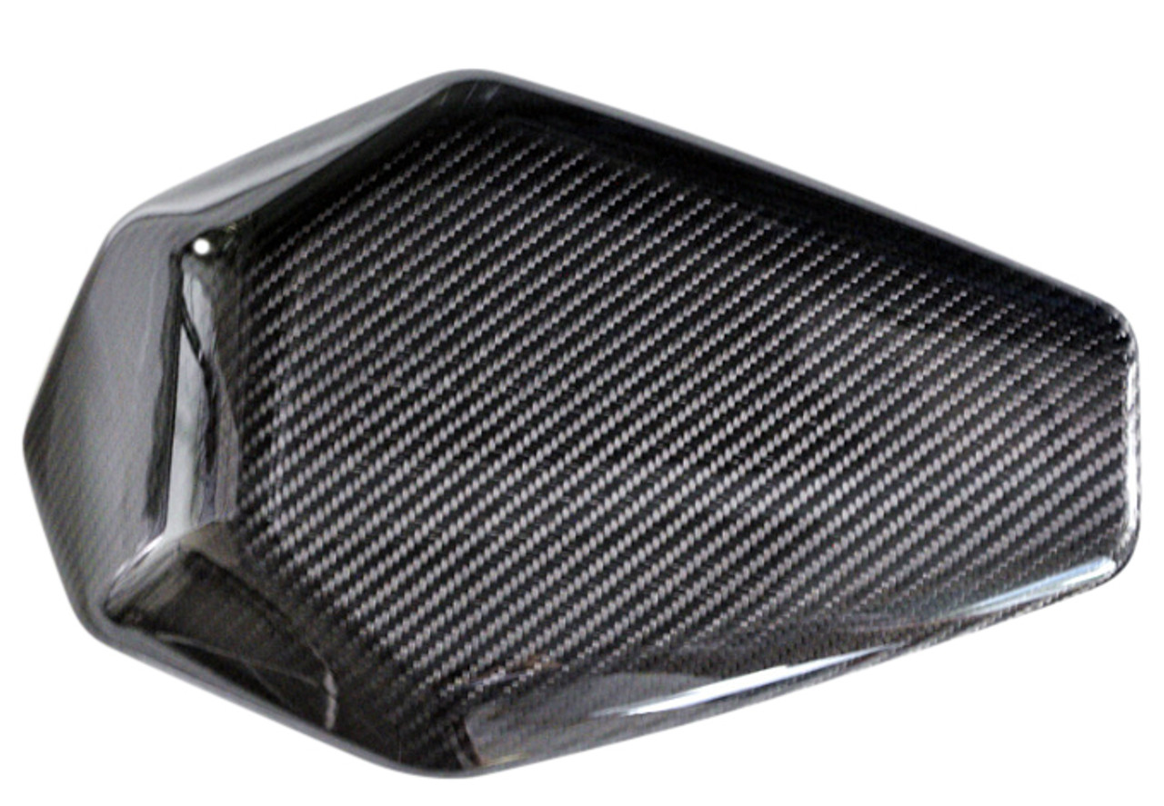 Seat Cowl in Glossy Twill Weave Carbon Fiber for Kawasaki ZX10R 2016+