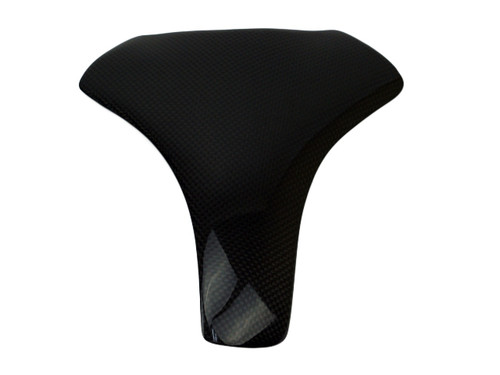 Tank Pad in Glossy Plain Weave Carbon Fiber for Triumph Street Triple 2013+, Daytona 675 2013+