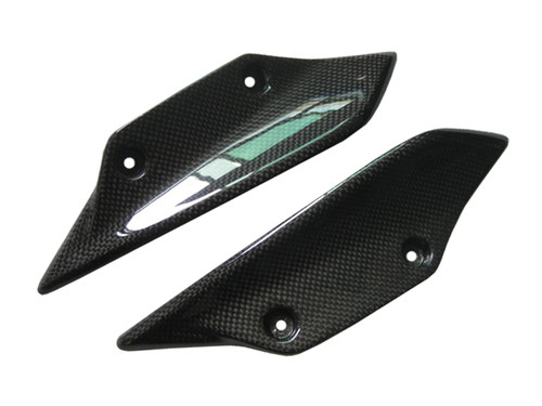 Glossy Plain Weave Carbon Fiber Winglets for BMW S1000RR 2009-2011