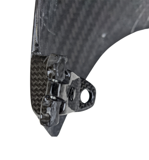 Center Tail Fairing in 100% Carbon Fiber for Ducati Scrambler Cafe Racer