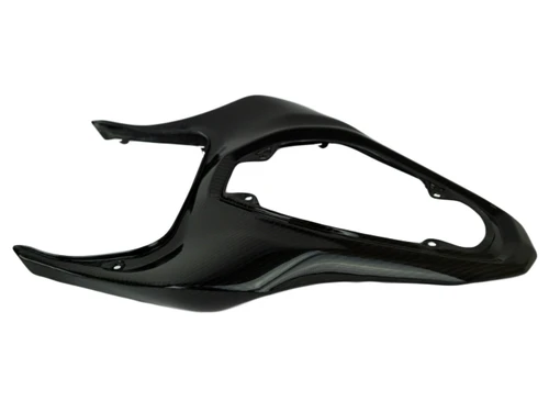 Seat Section in Glossy Twill Weave Carbon Fiber for Kawasaki Z900 2017-2024