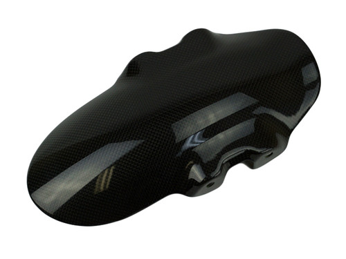 Front Fender in Glossy Plain Weave Carbon Fiber for Ducati Scrambler Cafe Racer
