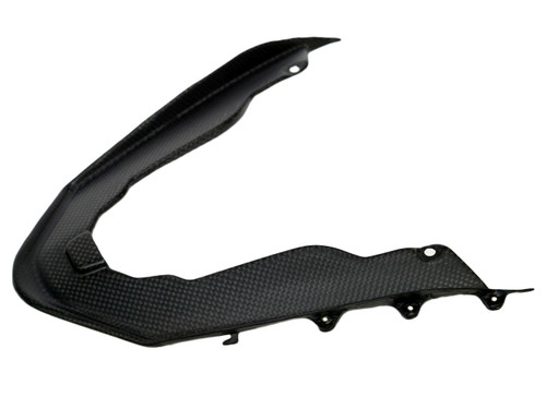 Inner Tail Fairing (Biposto) in Matte Plain Weave Carbon Fiber for Ducati Panigale V4, V2, Streetfighter V4