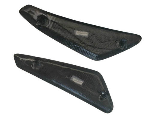 Side Panels in Glossy Twill Weave Carbon Fiber for Yamaha MT-01 2006-2010