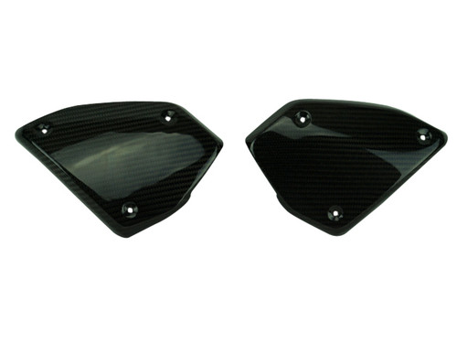 Side Covers in Glossy Twill Weave Carbon Fiber for Honda CB1000R 2018+