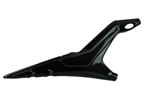 Subframe Covers in Glossy Plain Weave 100% Carbon Fiber for Ducati Panigale V4