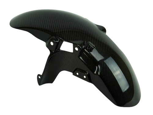 Front Fender in Glossy Twill Weave 100% Carbon Fiber for Yamaha XSR900 2016-2021