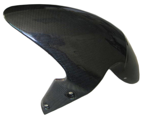 Glossy Plain Weave Carbon Fiber Front Fender for Triumph Daytona 675 2006-2012