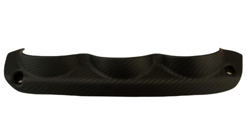 Plenum Cover in Matte Twill Weave Carbon Fiber for Triumph Rocket III 2020+