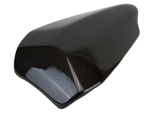 Rear Seat Cowl Cover in Glossy Plain Weave Carbon Fiber for Ducati Panigale 959