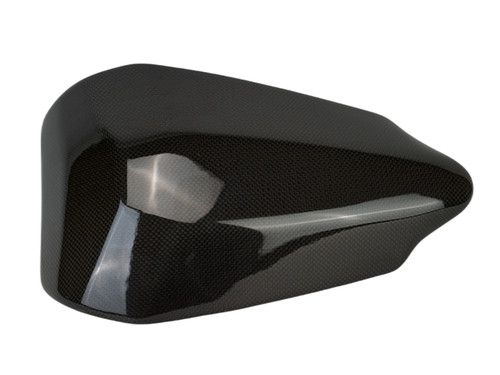 Rear Seat Cowl Cover in Glossy Plain Weave Carbon Fiber for Ducati Panigale 959