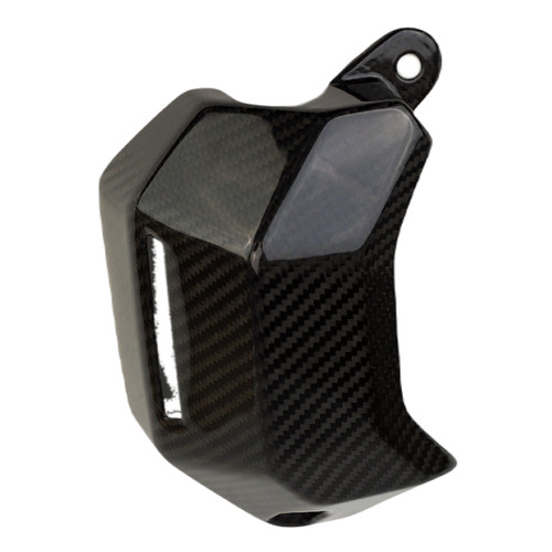 Radiator Reservoir Cover in 100% Carbon Fiber for Yamaha MT-07 2021+