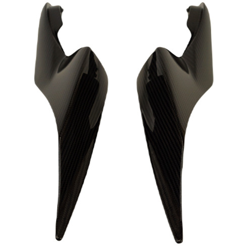 Tail Fairings in Glossy Twill Weave Carbon Fiber for Yamaha R7