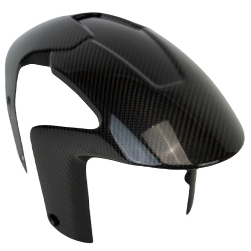 Front Fender in Glossy Twill Weave Carbon Fiber for Aprilia RSV4 2021+, Tuono V4 2021+