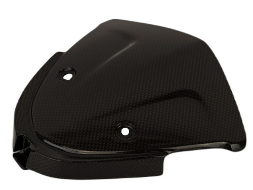 Instruments Cover in Glossy Plain Weave 100% Carbon Fiber for Aprilia RS660 2020-2024