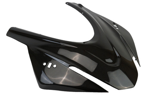 Front Fairing in Glossy Plain Weave Carbon Fiber for Aprilia RS660 2020-2024