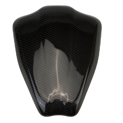 Rear Seat Cowl in Glossy Twill Weave Carbon Fiber for Aprilia RS660, Tuono 660