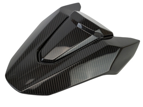 Rear Seat Cowl in Glossy Twill Weave  Carbon Fiber for Honda CBR650R 2019+