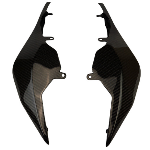 Tail Fairings in Glossy Twill Weave Carbon Fiber for Honda CBR650R 2019-2020

