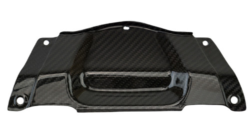 Center Tail Panel in Glossy Twill Weave Carbon Fiber for Suzuki GSX1300 R Hayabusa 2021+