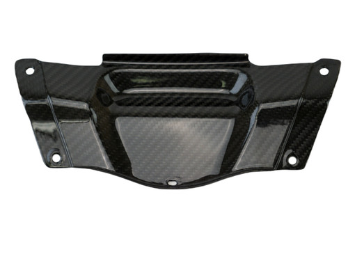 Center Tail Panel in Glossy Twill Weave Carbon Fiber for Suzuki GSX1300 R Hayabusa 2021+