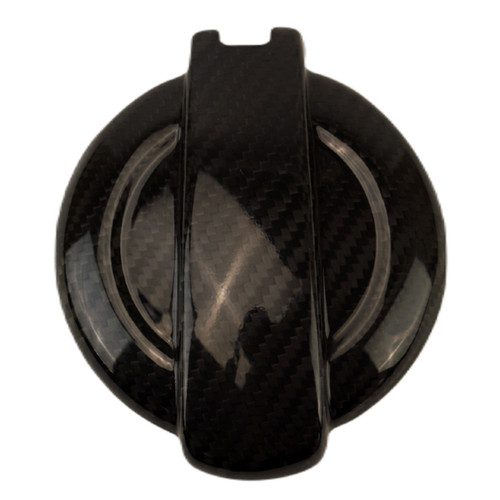 Fuel Cap Cover in 100% Carbon Fiber for Triumph Rocket III 2020+