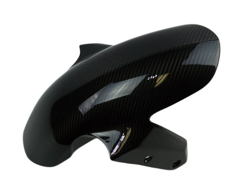 Front Fender in Glossy Twill Weave Carbon Fiber for BMW R1200R 2015+