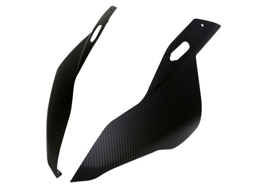 Front Fairing Sides in Matte Twill Weave Carbon Fiber for BMW S1000RR 2019-2022