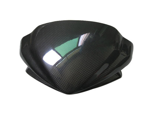 Glossy Plain Weave Carbon Fiber Windscreen for MV Agusta Brutale 990R, 1090RR to 2014