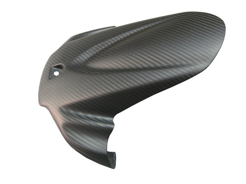 Matte Twill Weave Carbon Fiber Rear Hugger for Suzuki GSXR 1000 09-16