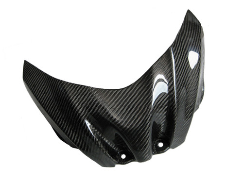 Glossy Twill Weave Carbon Fiber Tank Cover for Suzuki GSXR 1000 09-16