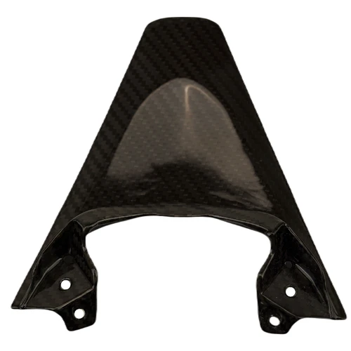 Seat Back in Glossy Twill Weave Carbon Fiber for Yamaha R7  2022-2025

