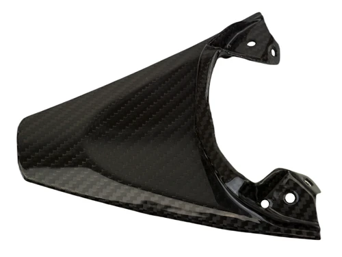 Seat Back in Glossy Twill Weave Carbon Fiber for Yamaha R7  2022-2025
