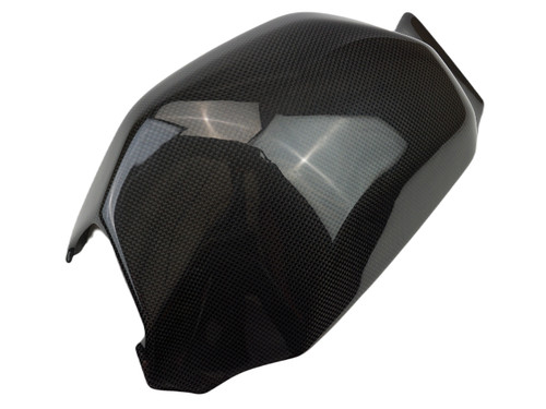 Swingarm Cover ( Version 2)in Glossy Plain Weave Carbon Fiber for Ducati Panigale V4