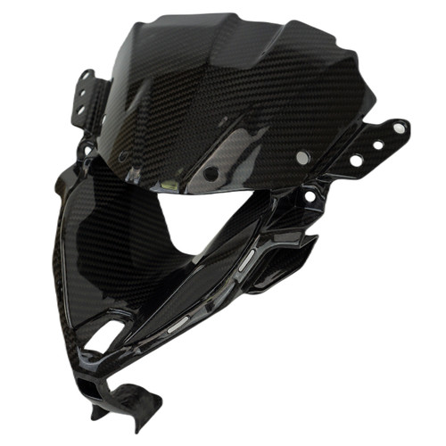 Air Intake Cover in 100% Carbon Fiber for Kawasaki ZX6R 2024+