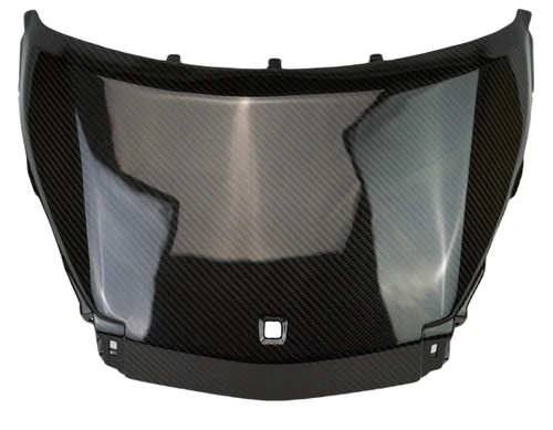 Tail Trunk Bottom in Glossy Twill Weave Carbon Fiber for Honda Honda Gold Wing GL1800 2018-2023

