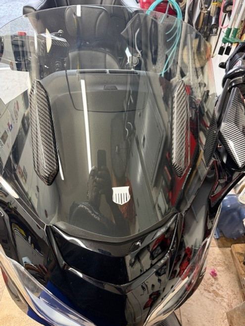 Windscreen Covers in 100% Carbon Fiber for Honda Honda Gold Wing GL1800 2018+ 