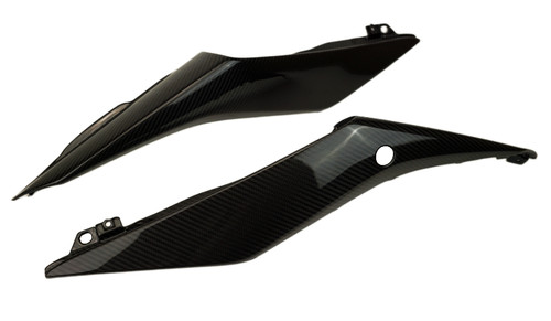 Tail Fairings in Glossy Twill Weave Carbon Fiber for Yamaha R3, R25, FZ-03/ MT-03 2015-2024