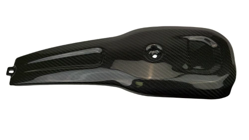 Tank Cover in Glossy Twill Weave Carbon Fiber for Harley-Davidson Low Rider S 2022+