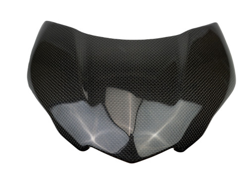 Windshield in Glossy Plain Weave Carbon Fiber for Triumph Street Triple 765 R,S 2023+ 

