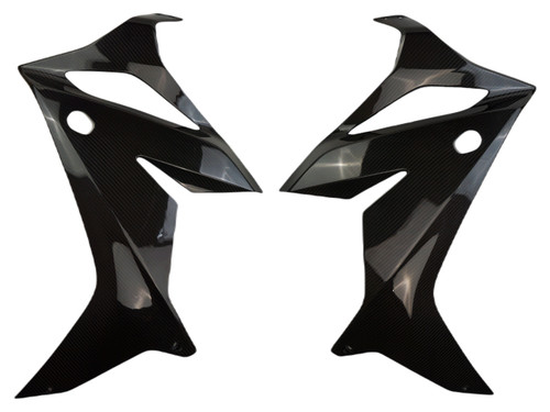 Left Side of Large Side Panels in 100% Carbon Fiber for Honda CBR650R 2019+