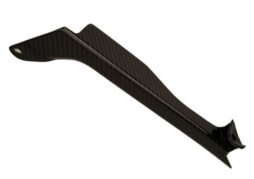 Chain Guard in Matte Twill Weave Carbon Fiber for KTM Duke 390 2024+